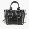 Bolso Croc Noir