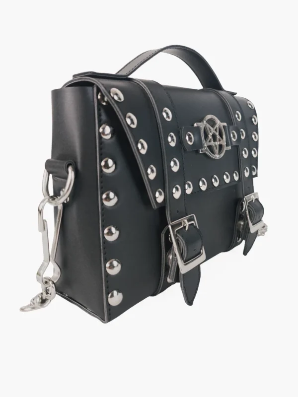 Bolso Vamp Pentagrama vista lateral