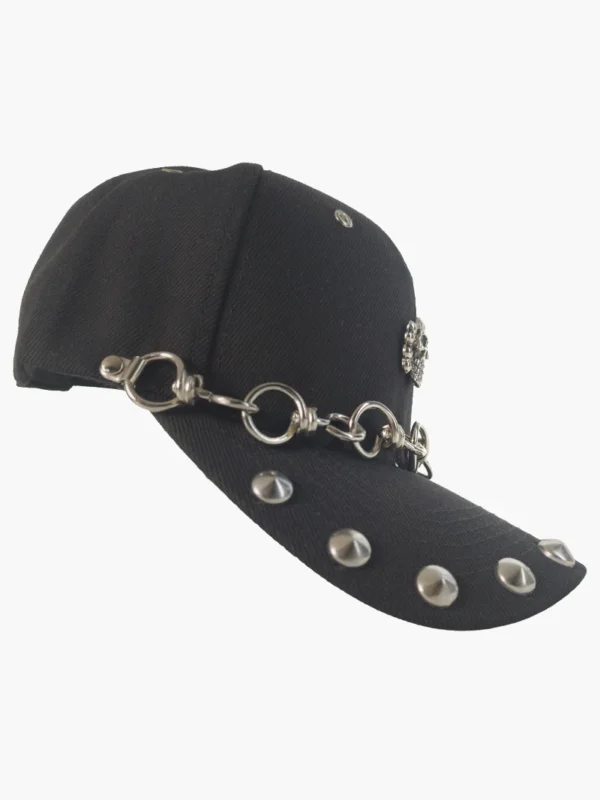 Gorra Ajustable Calavera vista lateral