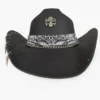 Sombrero vaquero calavera vista frontal