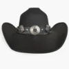 Frontal Sombrero vaquero estrella vista frontal