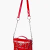 Bolso VAMP insignia pentagrama rojo vista completa